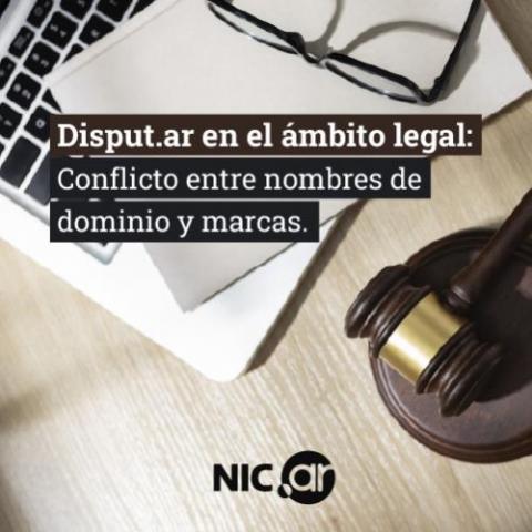 Disputar en el ámbito legal: conflicto entre nombre de dominio y marcas