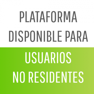 Plataforma disponible para No Residentes