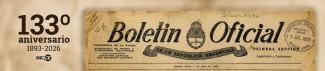 133 aniversario del Boletín Oficial de la República Argentina